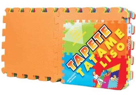 Tapete De Eva Tatame Liso 29cm X 29cm 18 Peças Mingone 098 MercadoLivre