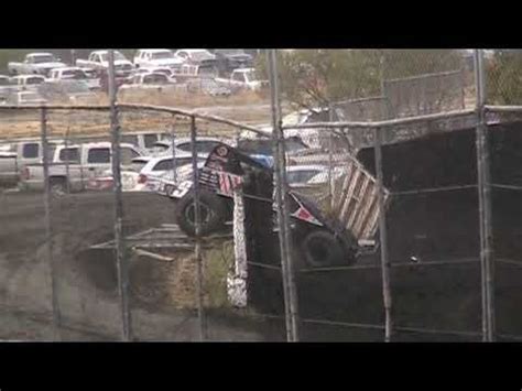 USAC CRA Sprint Car Crashes Petaluma Speedway 9 4 17 YouTube