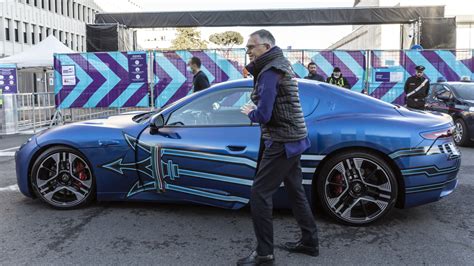 Stellantis Ceo Carlos Tavares Tests Electric Maserati Granturismo Folgore