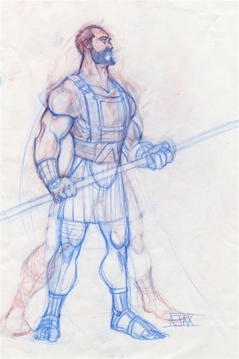 Age of Mythology's concept art was very stylised with exaggerated ...