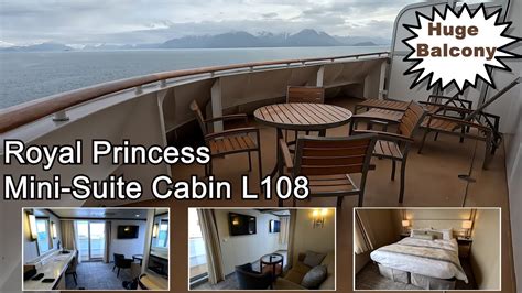 Royal Princess L108 Mini Suite Large Balcony Cabin Youtube