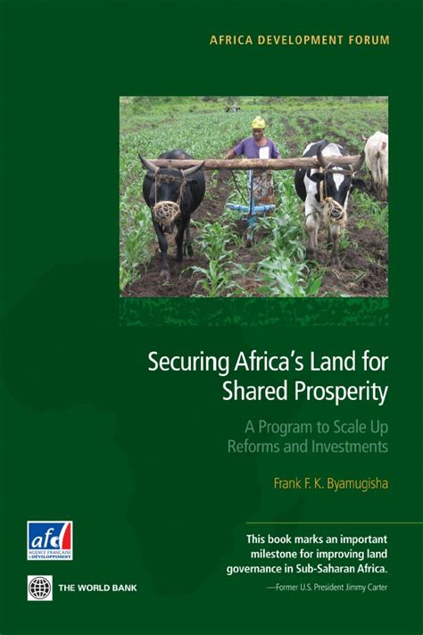 Securing Africas Land For Shared Prosperity A Program To Scale Up