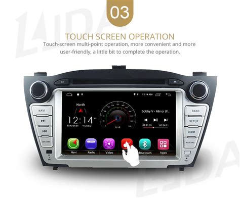 VoniaLucky LJDA Android 9 1 Car Dvd Player For Hyundai Tucson IX35