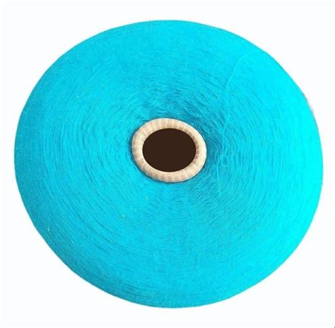 Ring Spun Ply Sky Blue Combed Cotton Yarn Count At Rs Kg In