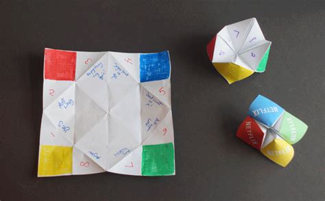 How To Play With A Paper Fortune Teller Stlmotherhood