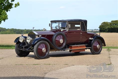 Voiture Rolls Royce Silver Ghost 1920 A Vendre PreWarCar