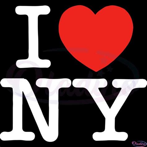 Love New York SVG Cutting File For Personal Commercial Uses