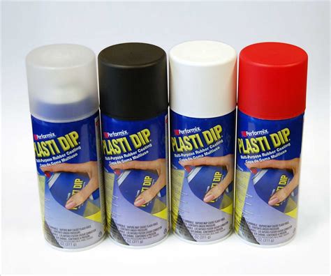 PACK PLASTI DIP Mulit-Purpose Rubber Coating Spray BLACK 11oz Aerosol ...