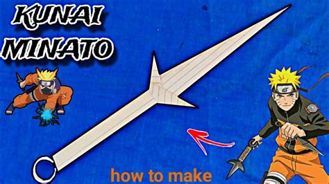 Making Minato Kunai From Paper Paper Craft Origami How To Make A