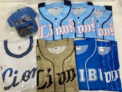 【目立った傷や汚れなし】【ライオンズまとめ】8点 西武ライオンズ Lions Seibu ユニホーム キャップ 野球 ベイスボール 応援グッズの落札情報詳細 ヤフオク落札価格検索 オークフリー