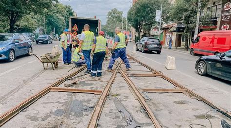 B365 Încep lucrările de reabilitare la linia 5 tramvaiul