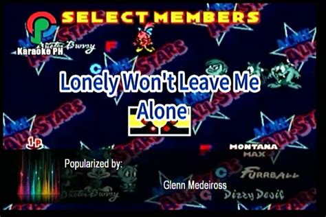 Glenn Medeiros Lonely Won T Leave Me Alone Karaoke Video Dailymotion