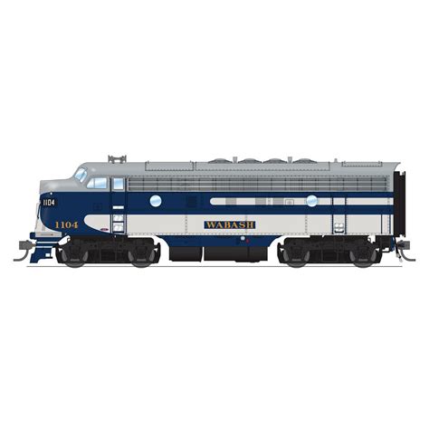 Broadway Limited Paragon 4 HO F7A Wabash W DCC Sound Spring Creek