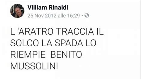 Candidato Sindaco Leghista Inneggia Al Duce Su Facebook Polemica Su