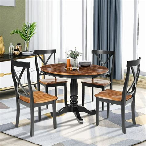Dark Brown Kitchen Table And Chairs Kitchen Info
