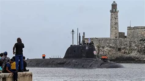 Russian Submarines And Warships Dock In Cuba As Cold War Allies