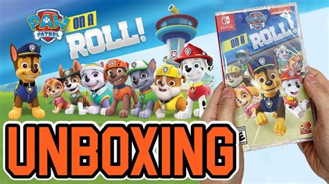 Paw Patrol On A Roll Switch Unboxing Youtube