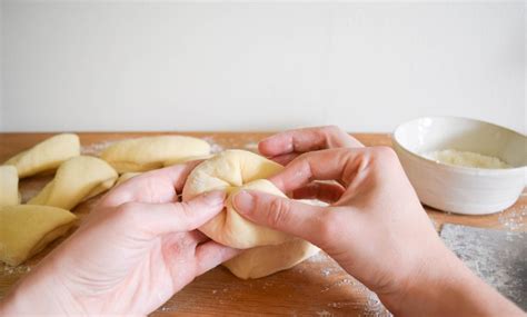 Homemade Pretzel Buns A Bag Of Flour