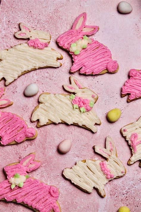 Easy Decorated Bunny Sugar Cookies Susan Brings Dessert