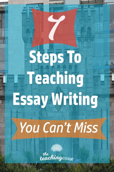 7 Steps To Teaching Essay Writing You Cant Miss The Teaching Cove