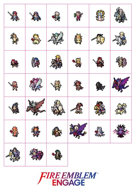 Fire Emblem: Engage's preorder sprites for Gamemania (Potential ...