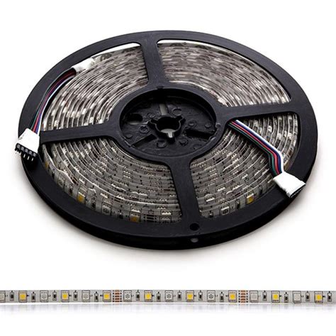 Tira De 360 Leds Smd 5050 5m Rgb Blanco Cálido Ip65 Exterior