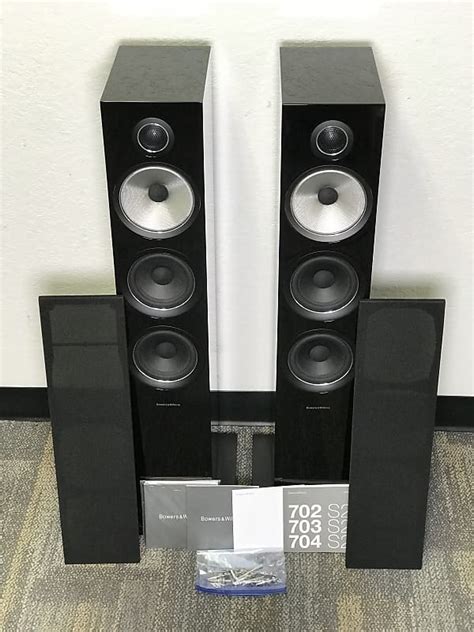 B W Bowers Wilkins 704 S2 Floorstanding Speakers Gloss Reverb