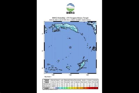 Gempa Bumi Magnitudo 6 1 Di Laut Banda Akibat Aktivitas Subduksi Banda