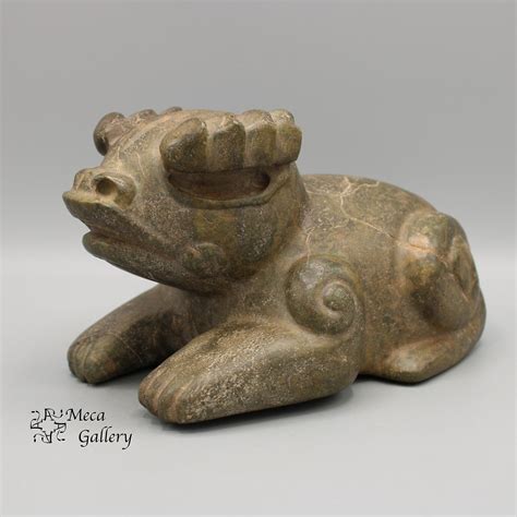 Olmec Jade Earth Monsterdragon God 1200 900 Bc Barnebys