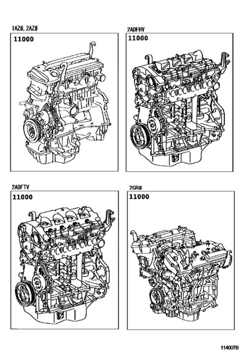 Partial Engine Assembly For Toyota Rav Vanguard Aca