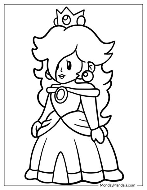 22 Rosalina Coloring Pages Free Pdf Printables