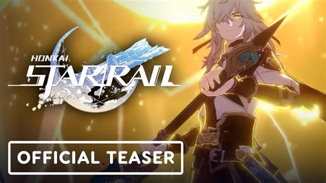 Honkai Star Rail Official Release Date Teaser Trailer Youtube