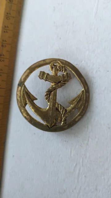 Insigne B Ret Drago Troupes De Marine Dor Militaire Paris France