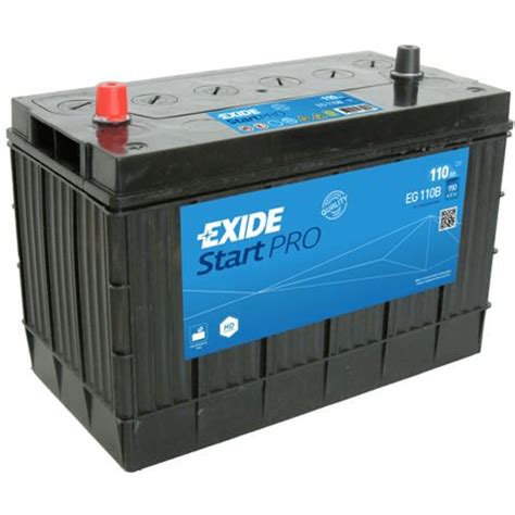 Batería Exide Start Pro Eg110b 110ah 950aen 12v Caja G31