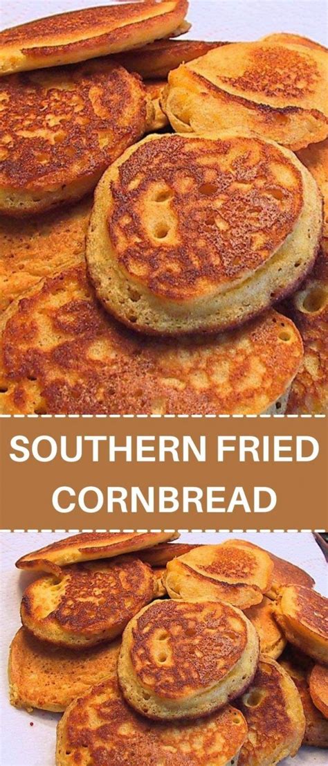 Southern Fried Cornbread American Recipes