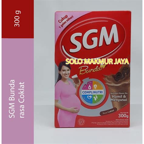 Jual Sgm Bunda Minuman Ibu Hamil Menyusui Coklat G Shopee Indonesia