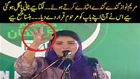 Do Not Laugh You Laugh You Lose Very Funny Statement Of Maryam Nawaz About Nawaz Sharif Youtube