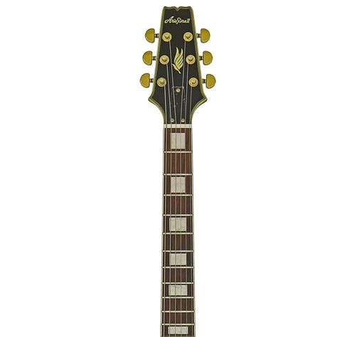 Aria Pro Ii Pe Pf Guitarra Les Paul Aged Black Bag