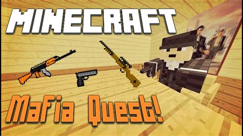 Minecraft Mafia Quest Adventure Map Youtube