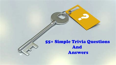 80 Simple Trivia Questions And Answers Updated