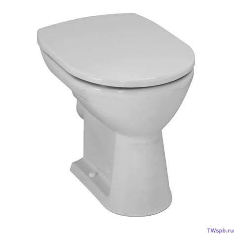 LAUFEN Pro 8.2195.8.000.000.1 Приставной безободковый унитаз с полочкой ...