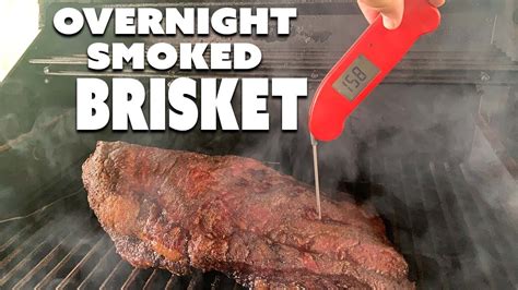 Overnight Smoked Brisket Recipe How To Cook A Brisket On A Pellet