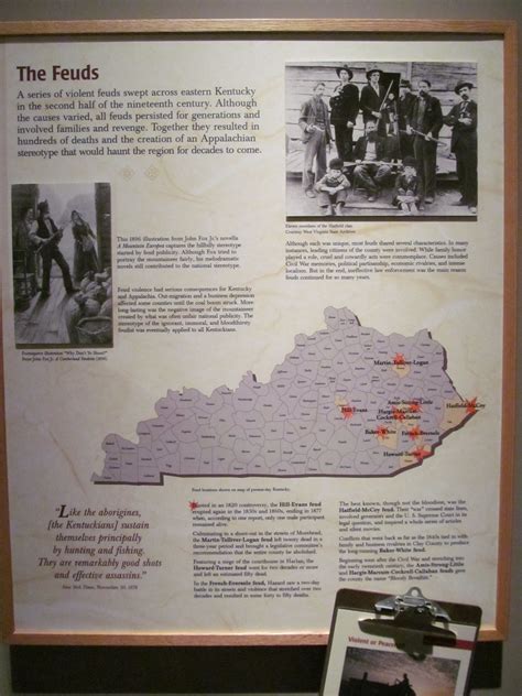 Learn About The Kentucky Feuds At The Kentucky History Center