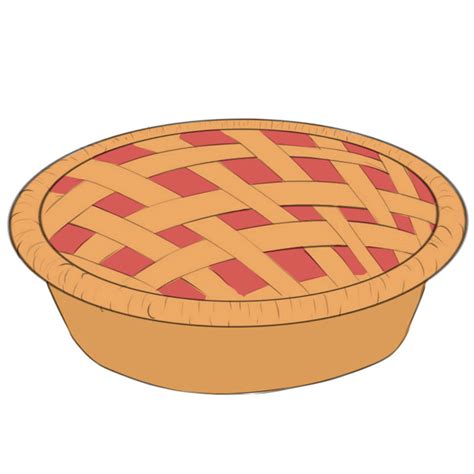 How to Draw a Pie - Easy Drawing Art