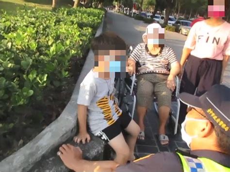 迷路男童無助坐公園 熱心警助與家人團圓