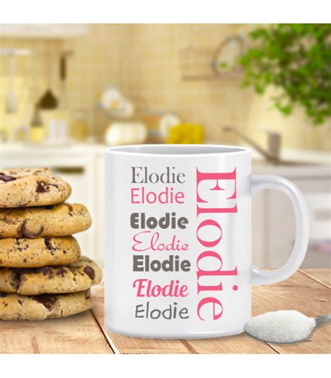 Mug personnalisé avec prénom une belle idée de cadeau