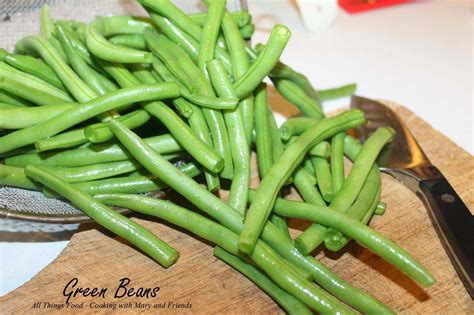 Cooking With Mary and Friends: Canning Green Beans