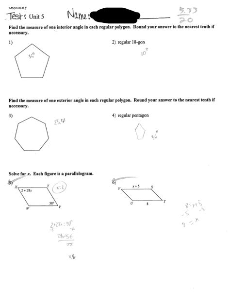 Pre Assessment Samples Pdf Polytopes Euclidean Geometry