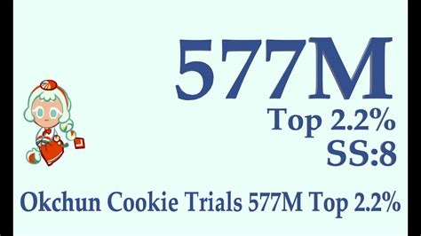 CROB Okchun Cookie Trials 577M Top 2 2 Jinx Lol Cookie Run