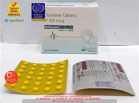 Clonidine Hydrochloride Tablet 100 Mcg At ₹ 50stripe In Nagpur Id